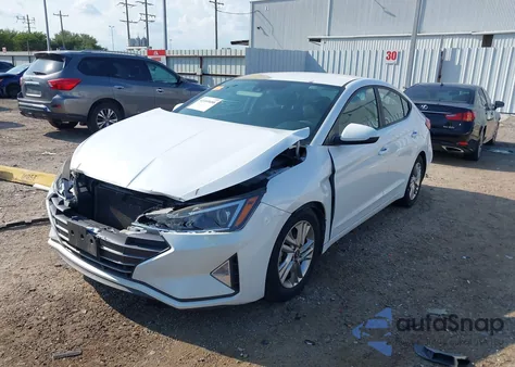 2019 Hyundai Elantra Sel из США, поврежденный, VIN 5NPD84LFXKH458488
